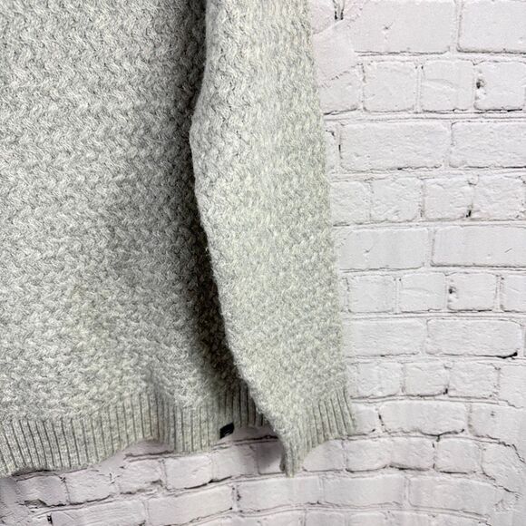 Fat Face Light Gray Knit Sweater Size L  J - Picture 4 of 11